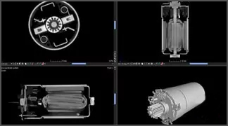 A Industrial CT Scanning & 3D Xray CT lab providing computed tomography inspection services for mixed materials
