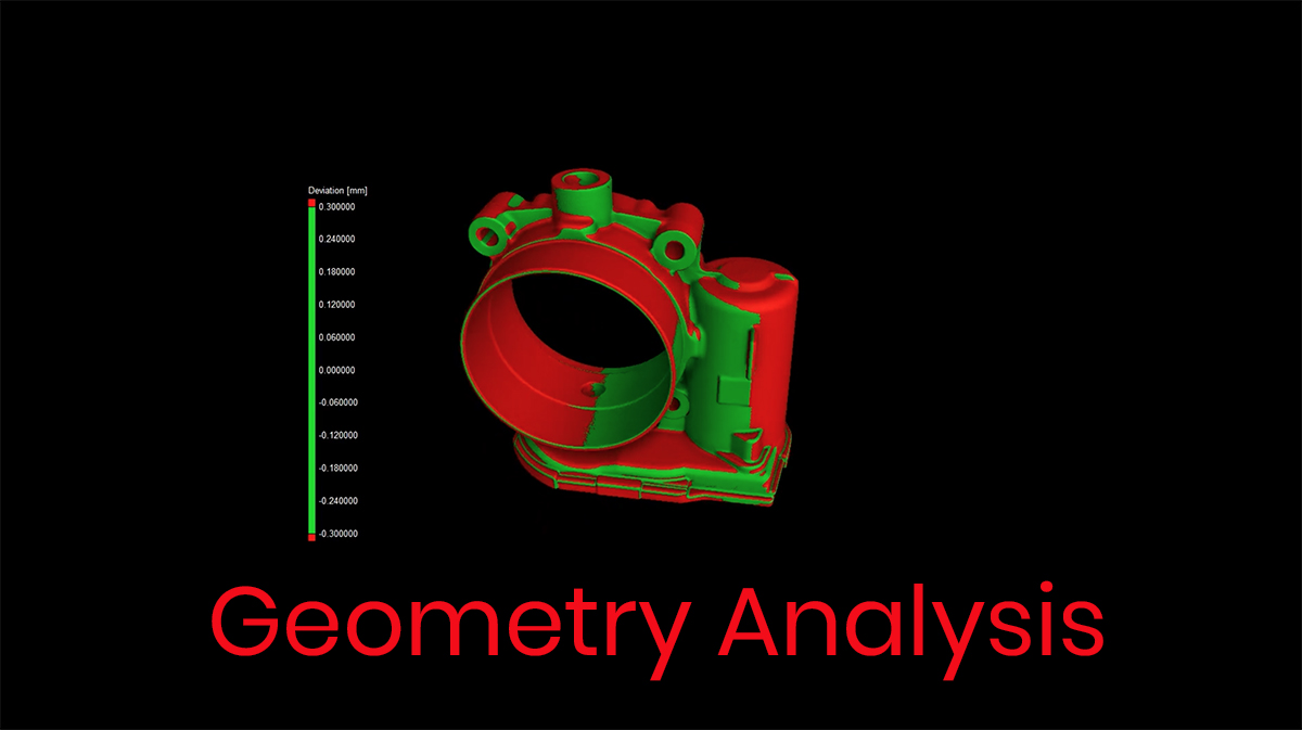Industrial Computed tomography & 3D Xray CT scanning results analyzed based upon geometry for comparisons to CAD, part to part comparisons, wall thickness, first article inspection, fai, as9102 form 3, and reverse engineering