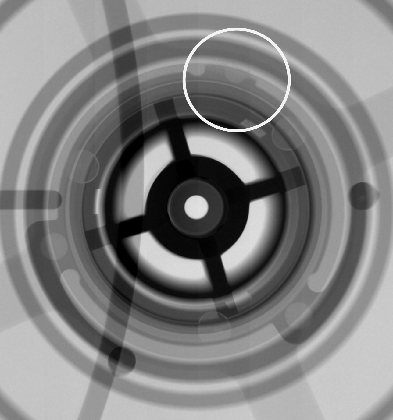 Real-time 2D digital radiography and radiographic X-ray inspection for rapid pass-fail part sorting and screening of castings, welds, battery assemblies, gaskets, and electronic seals to find short failures and cracked solder joints.